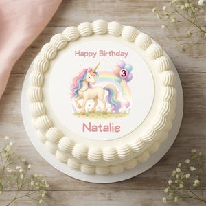 Decorazione per torta a forma di unicorno, decorazione per torta per bambini, compleanno per bambini, decorazione per torta commestibile, decorazione per il primo compleanno, decorazione per torta, compleanno per bambina