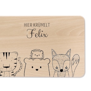 Babygeschenk Geburt, Frühstücksbrett personalisiert, Brettchen personalisiert, Holzbrett personalisiert, Geschenk Geburt