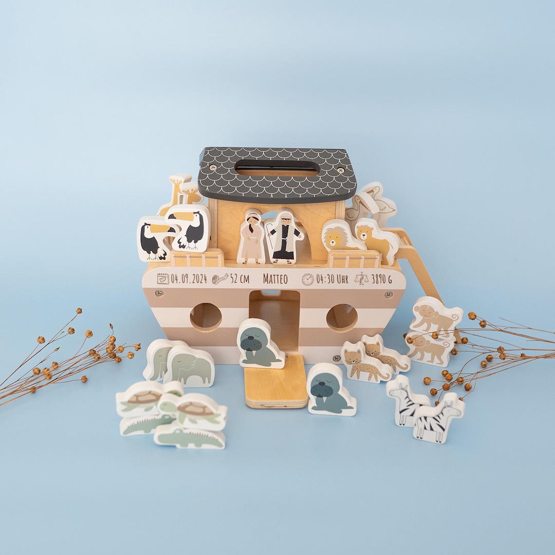 Arche Noah Taufe, Taufe, Taufgeschenk, Taufe Geschenk, Geschenk Zur ...