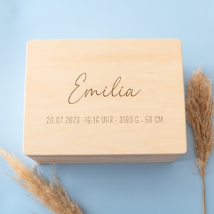Erinnerungskiste Baby, Erinnerungskiste, Taufe Geschenk, Babygeschenk Geburt, Baby Erinnerungsbox, Geburtsgeschenk