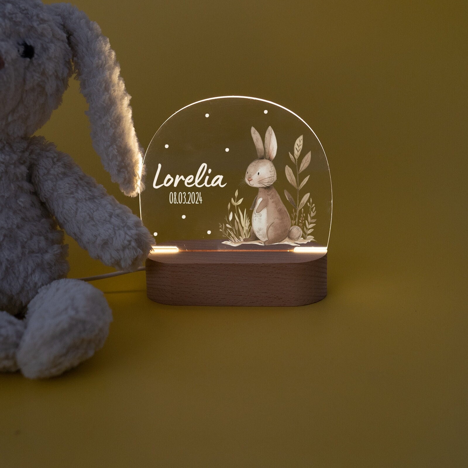 Hase nachtlicht - Etsy.de
