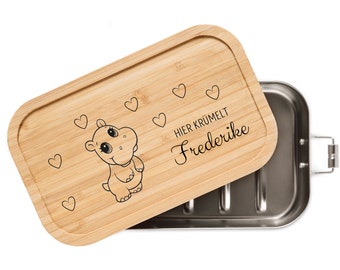 Brotdose personalisiert, Brotdose Kinder, Personalisierte Brotdose, Lunchbox, Personalisiertes Geschenk Kind, Kinder Brotdose