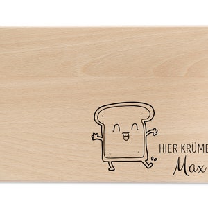 Personalized breakfast board, personalized board, baby gift birth, personalized wooden board, breakfast board children