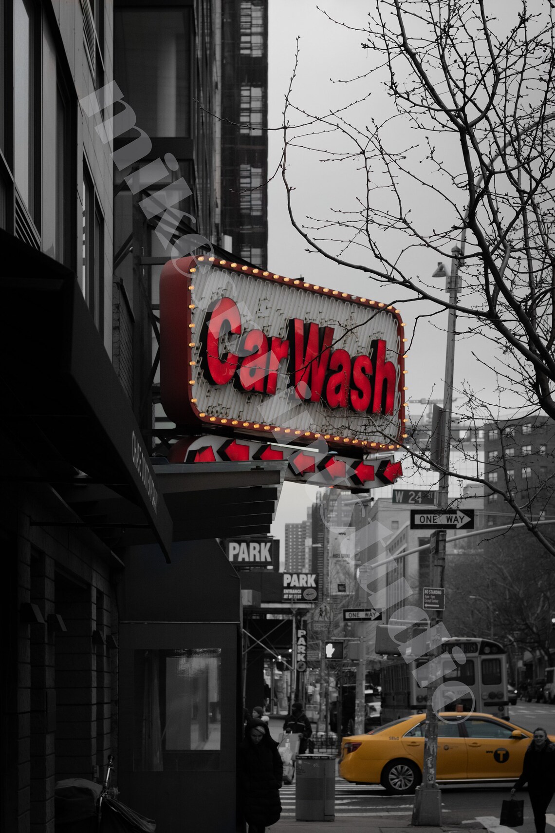 Car Wash NYC West Village Photo Print / New York City West Etsy