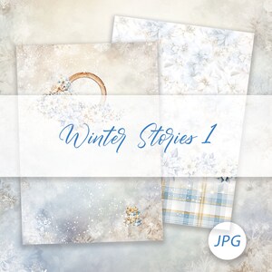 Winter Digital Paper Pack