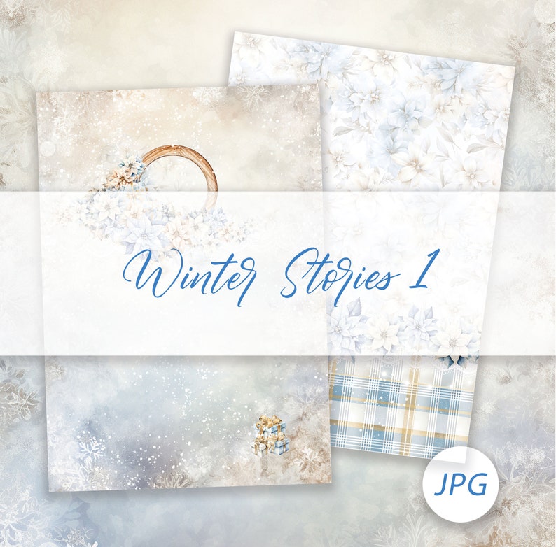 Winter Digital Paper Pack
