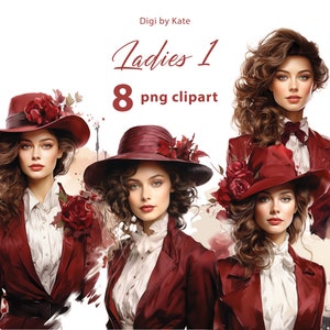 Damen #1 8 PNG Clipart - Frauen auf transparentem Hintergrund