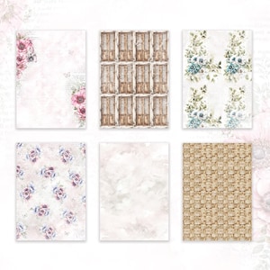 Joyful Days Floral Digital Paper Set