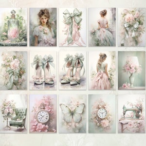 Shabby Chic Journal Cards