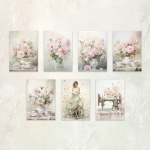 Shabby Chic Journal Cards