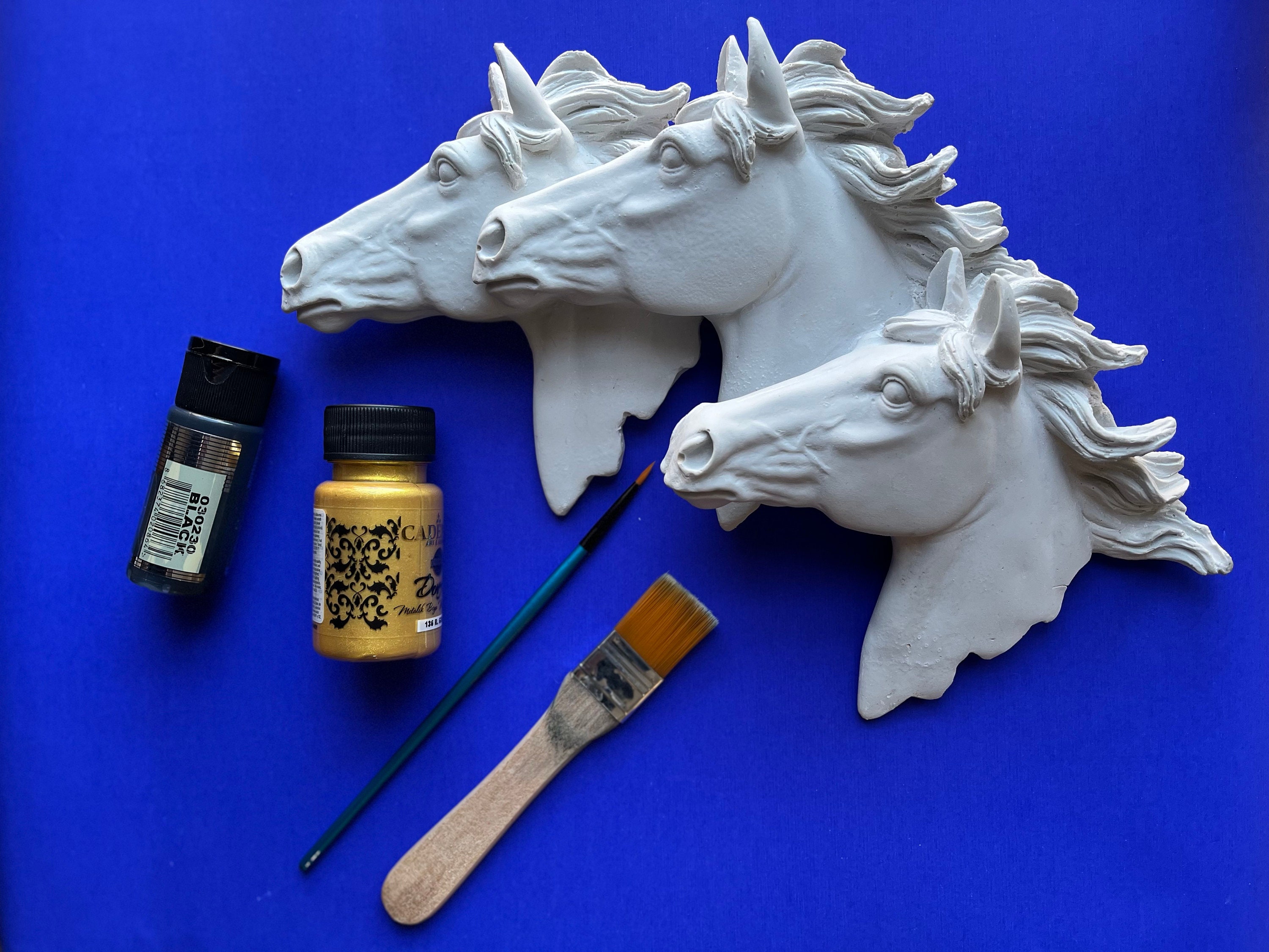 Polyester Horse Painting Kit Wall Sculpturegift to Etsy