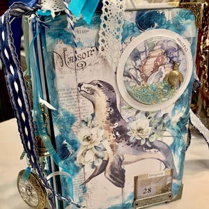 Hand crafted Art Journal.