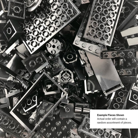 Black lego bricks bulk sale