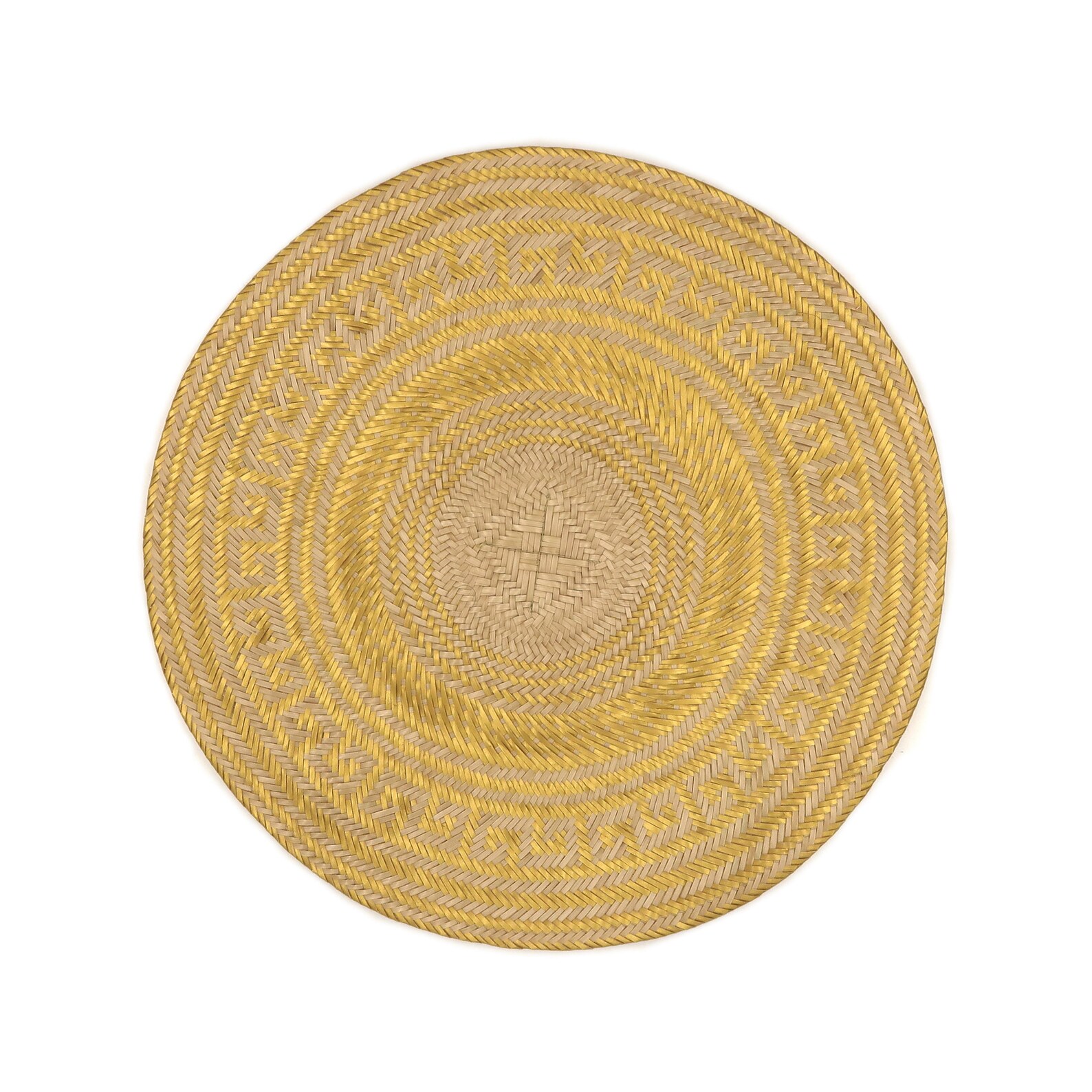 Straw Placemats Natural Woven Underplate Straw Decoration Etsy UK