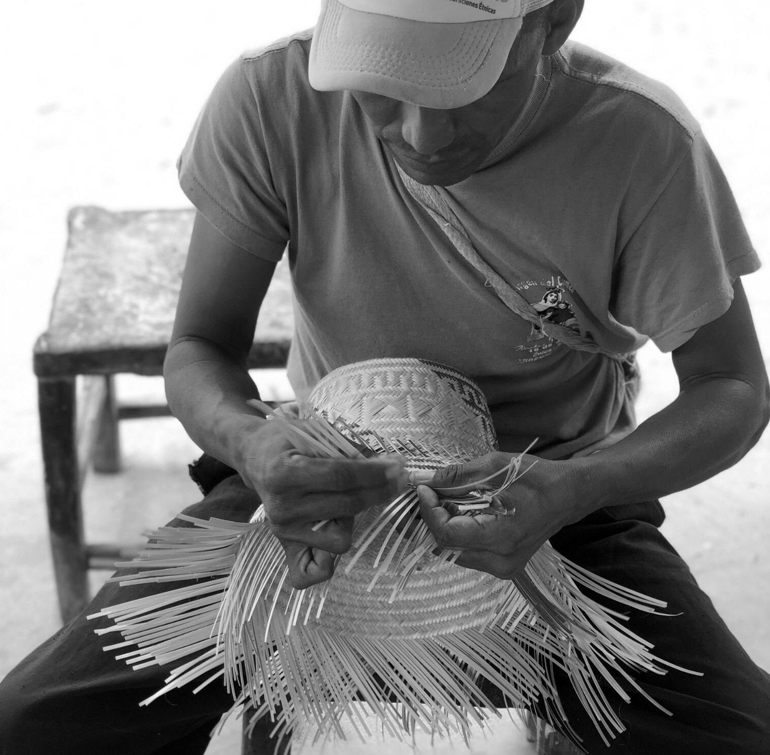 Summer Straw Hat / Wide Brim / Wayuu Handcrafted / Beach Hat / Made by ...