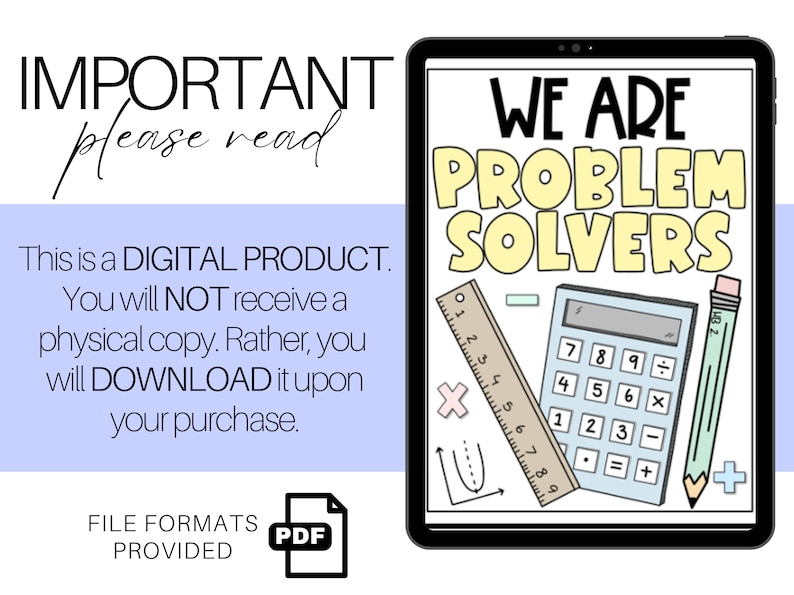 18 MATHS CLASSROOM POSTERS | Math Teacher Class Classroom Decor ...