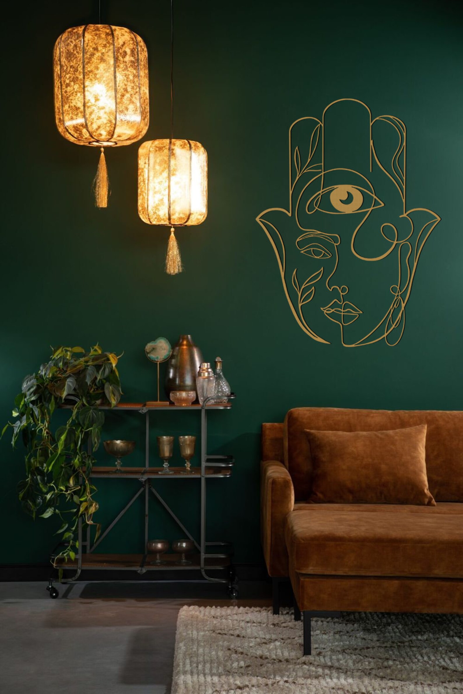 Hamsa Wall Art Hamsa Wall Hangings Decor Hamsa Hand Large Etsy