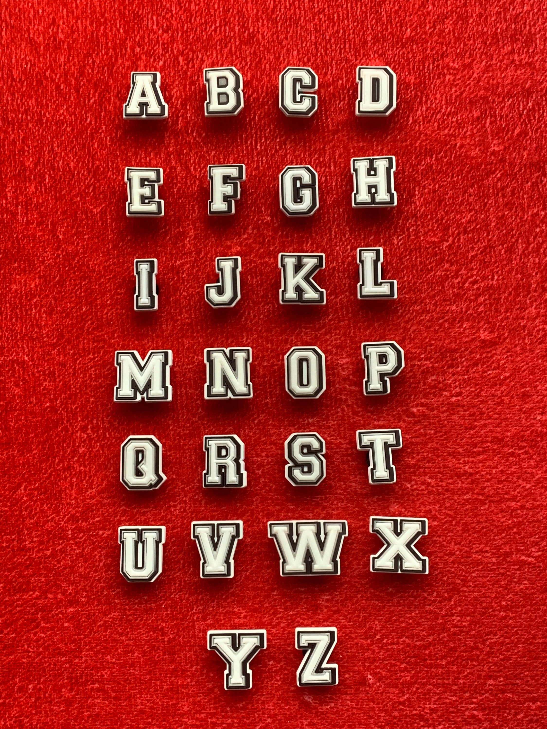 Croc Alphabet Charms / Shoe Charms Charms for Shoes UK Etsy UK