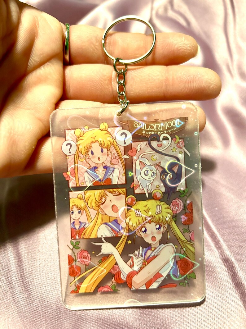 Anime Acrylic Keychains Etsy