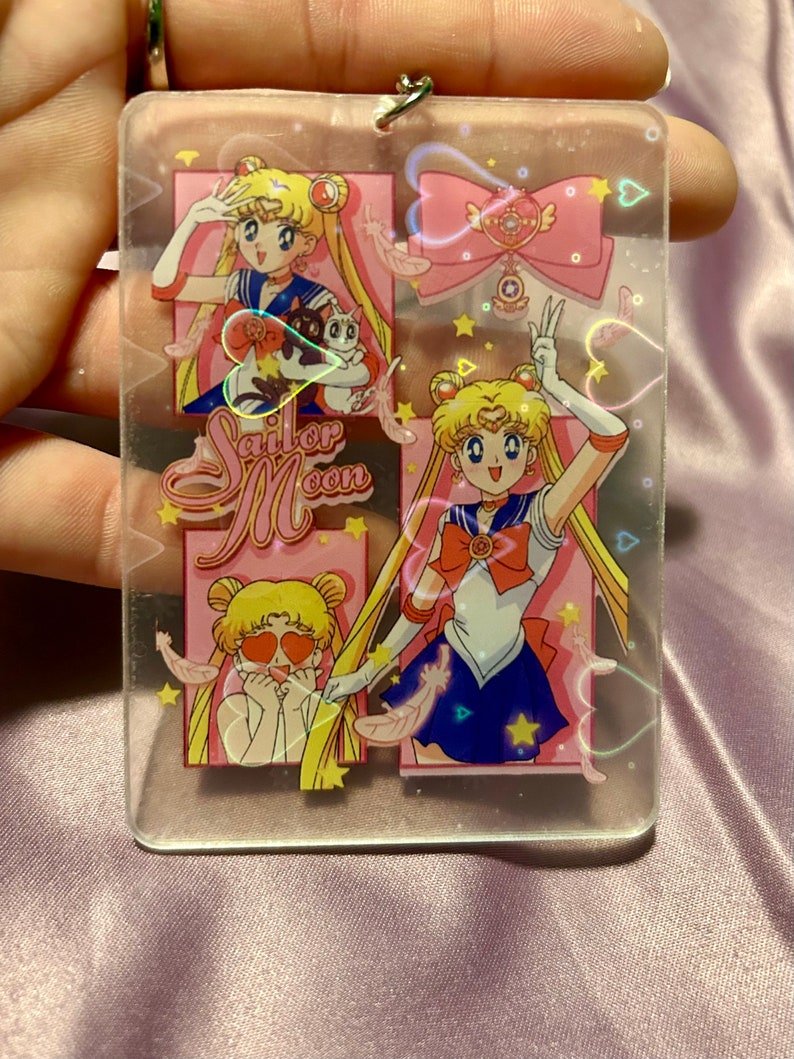 Anime Acrylic Keychains Etsy