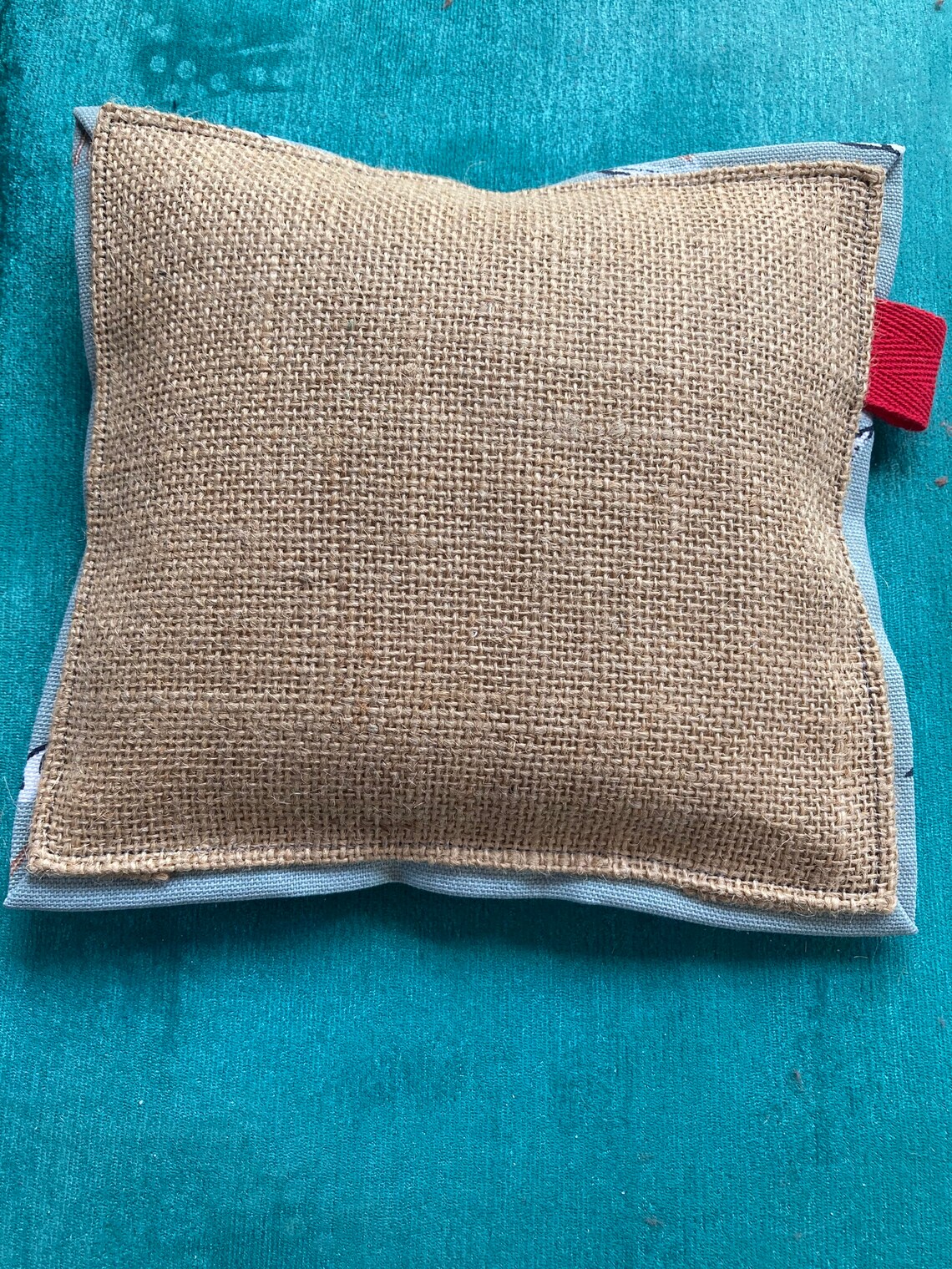 Needle Felting Rice Mat Hessian and Linen Sophie Allport Etsy