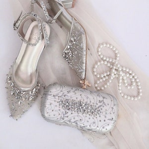 Silver dress shoes sales for wedding
