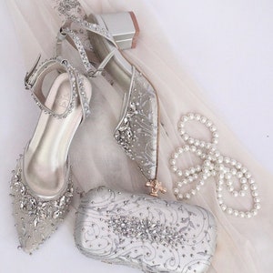 silver heels for bridesmaid dress 15 Stunning Silver Wedding Shoe Ideas to Add a Glamorous Touch to Your