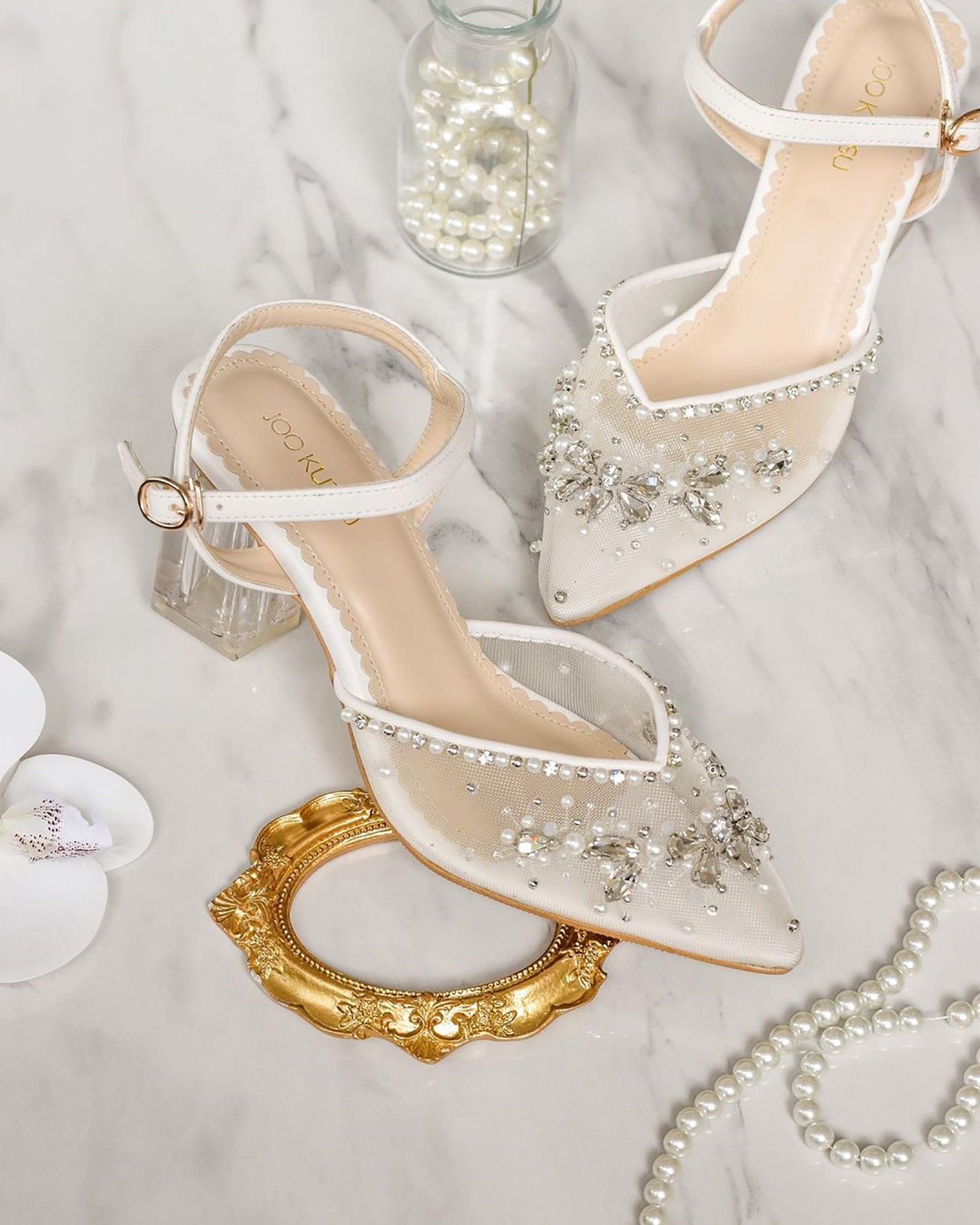 pointed toe bridal shoes