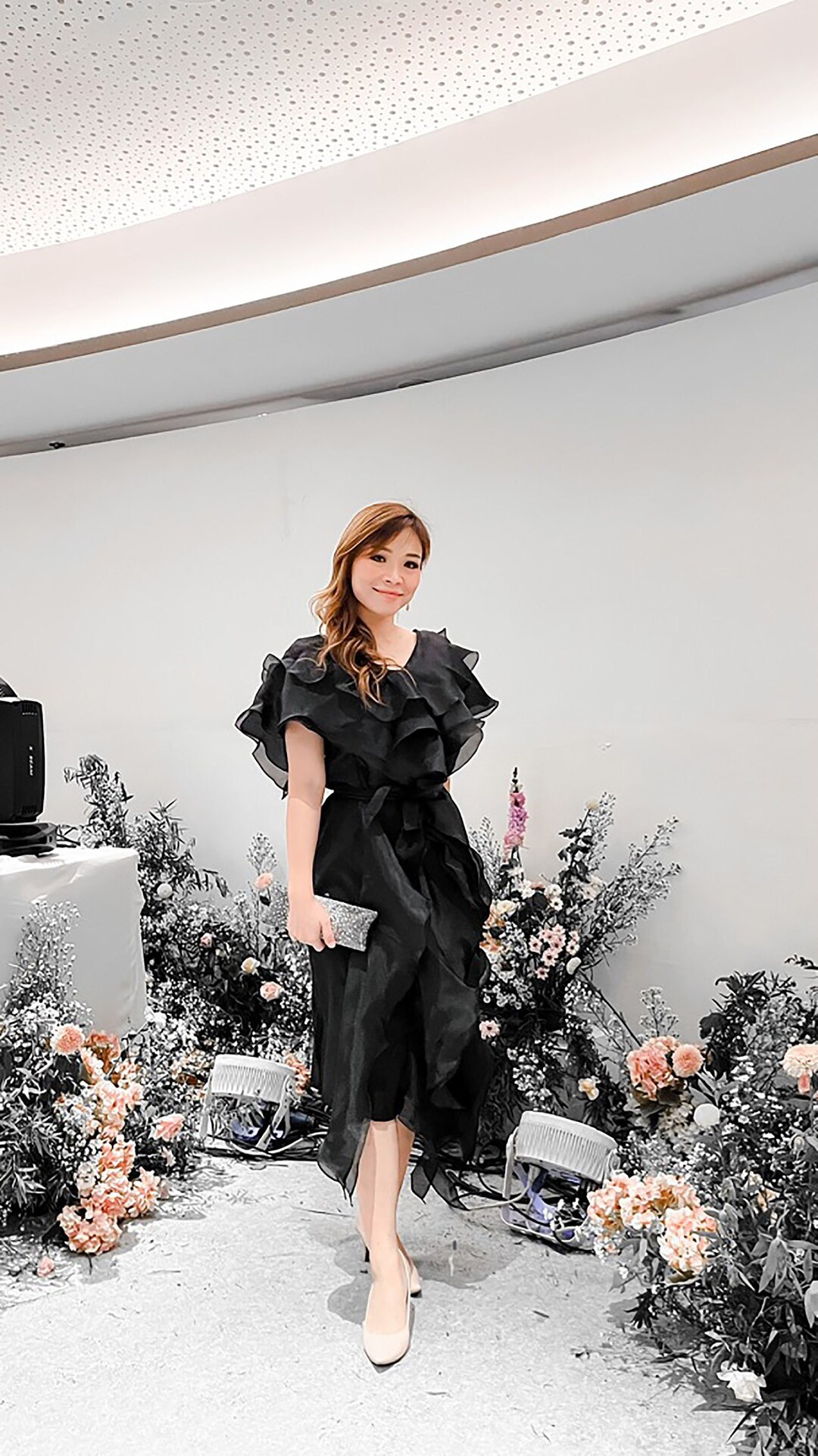Classy Ruffle Wedding Guest Dress Custom Oversize Bridesmaid - Etsy