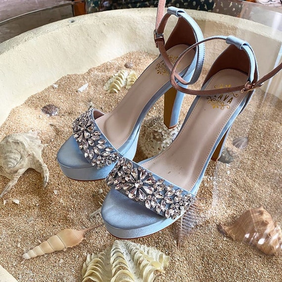 Maryam Nassir Zadeh Women's Square Toe Beaded High Heel Sandals Brown -  Shop Linda's Stuff