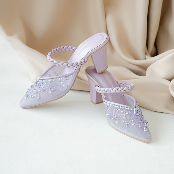 lavender shoes heels outfit｜TikTok Search