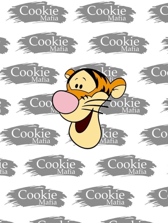 Tigger Style Cookie Cutter 8cm Character Cutter - Etsy