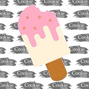 Cookie Cutter, Ice block with bite mark 9cm