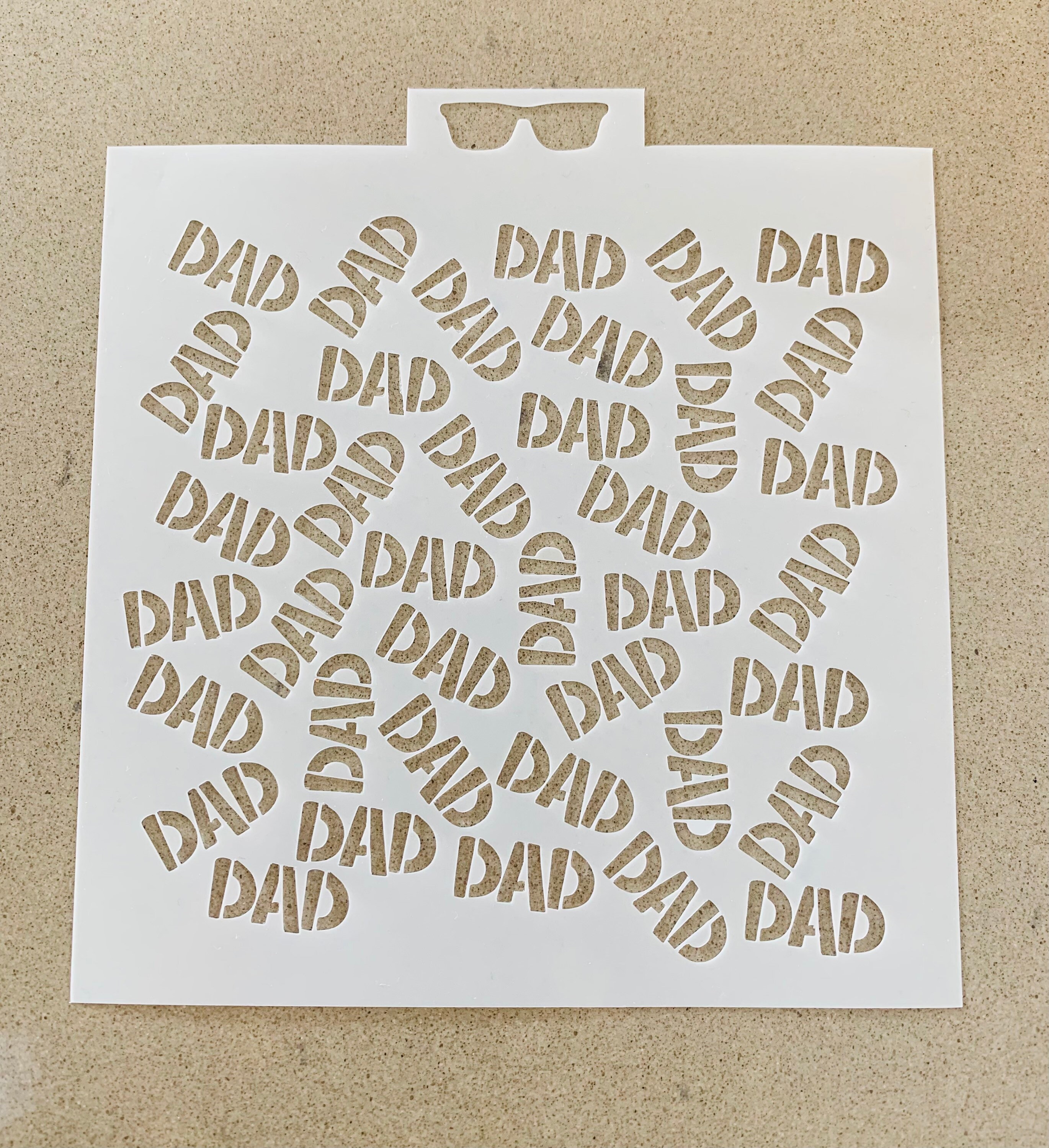 Dad Stencil. Etsy