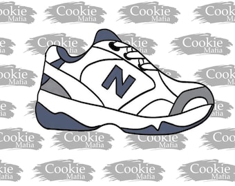 Dad shoe Cookie Cutter, 9cm Cookie Cutter