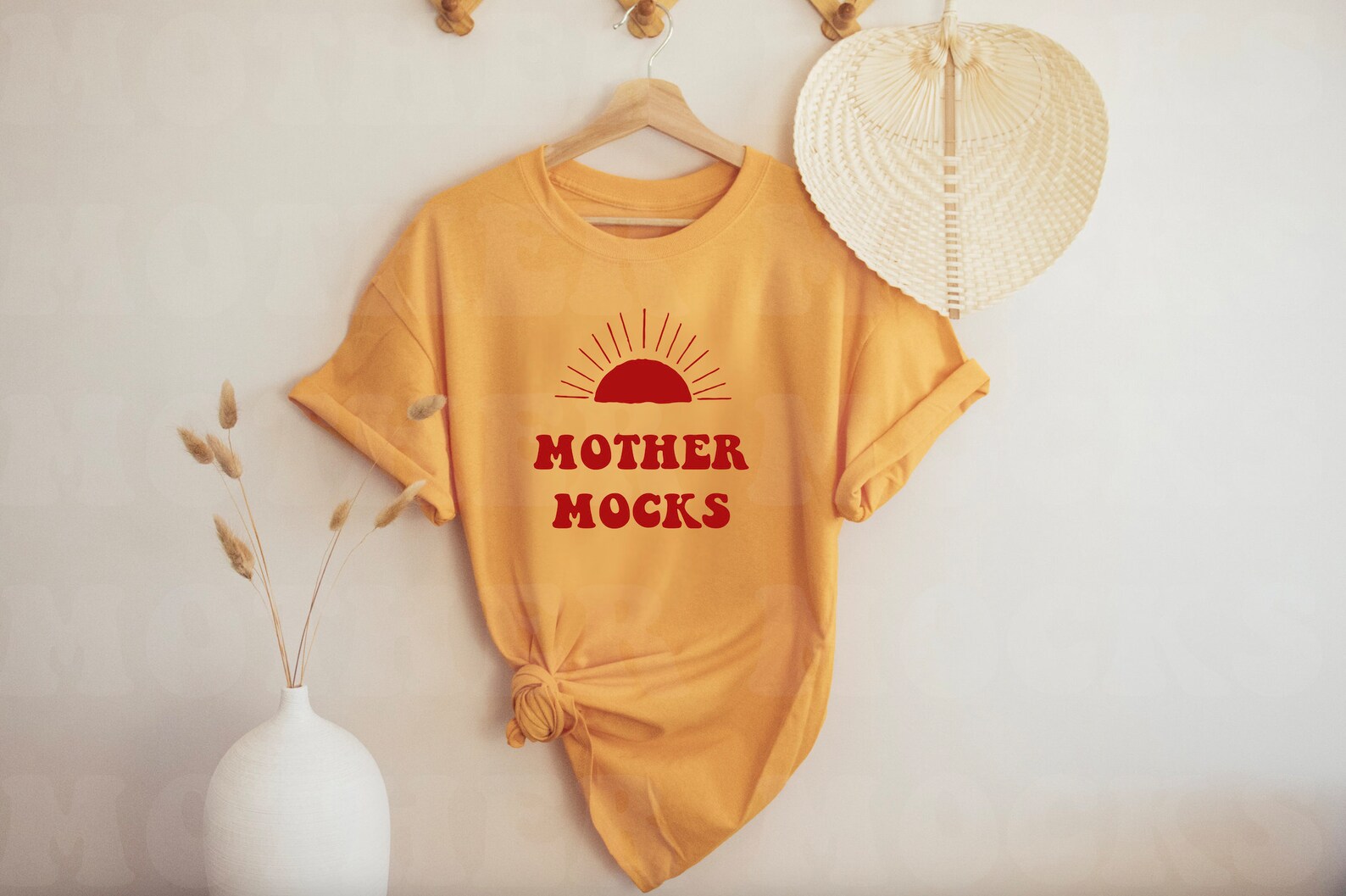 Download Gildan 2000 Gold Tshirt Mock up Bella und Leinwand Gold Boho | Etsy