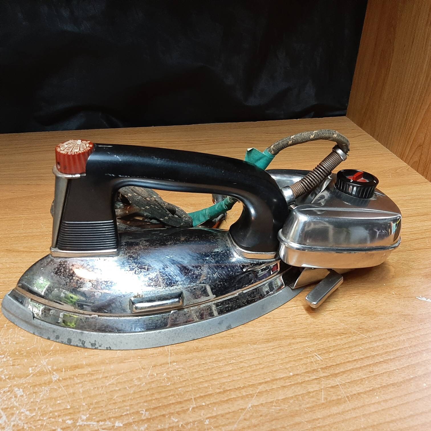 1940's Iron With Steamer Attachment General Mills Betty Crocker Branded