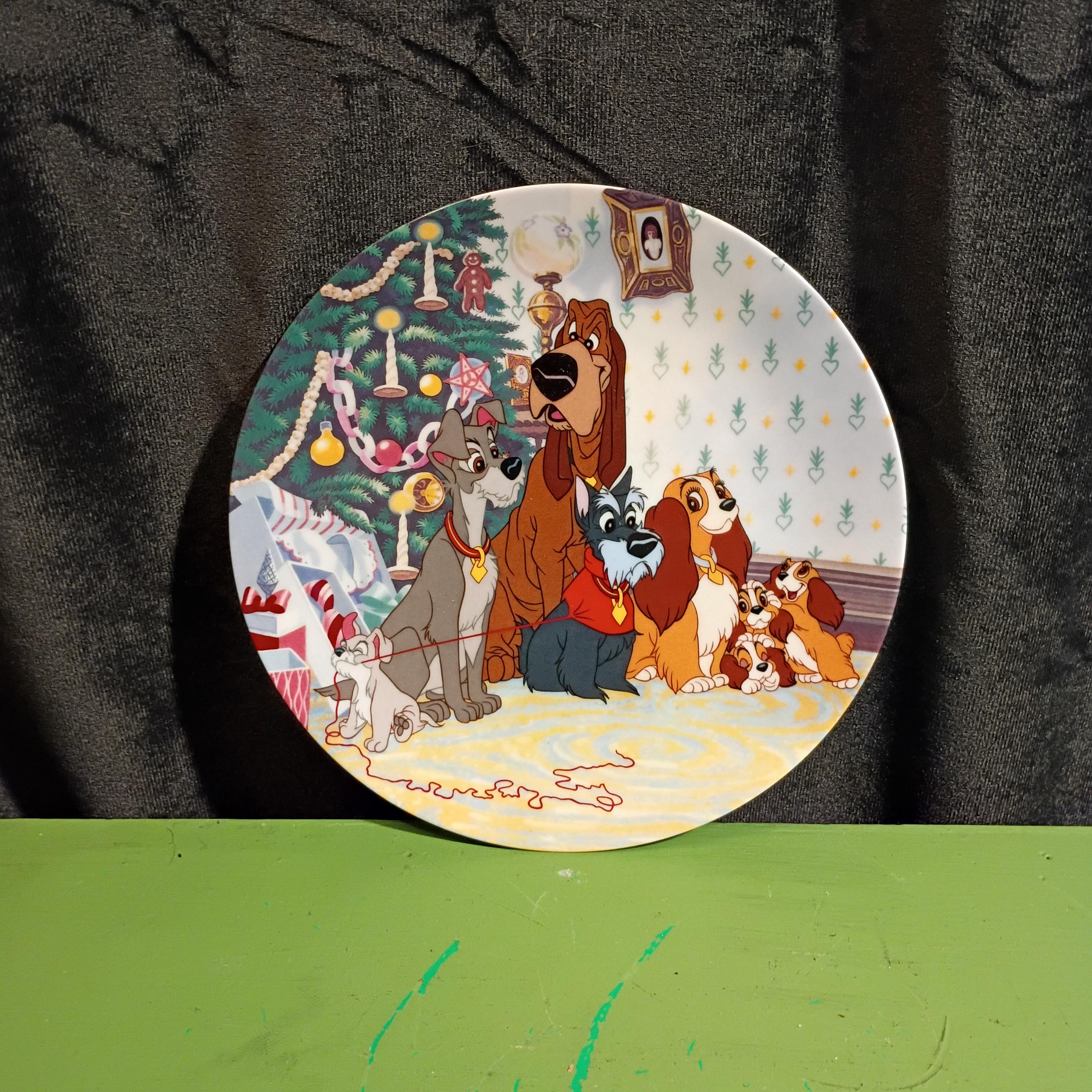 Lady and Tramp Plate - Etsy