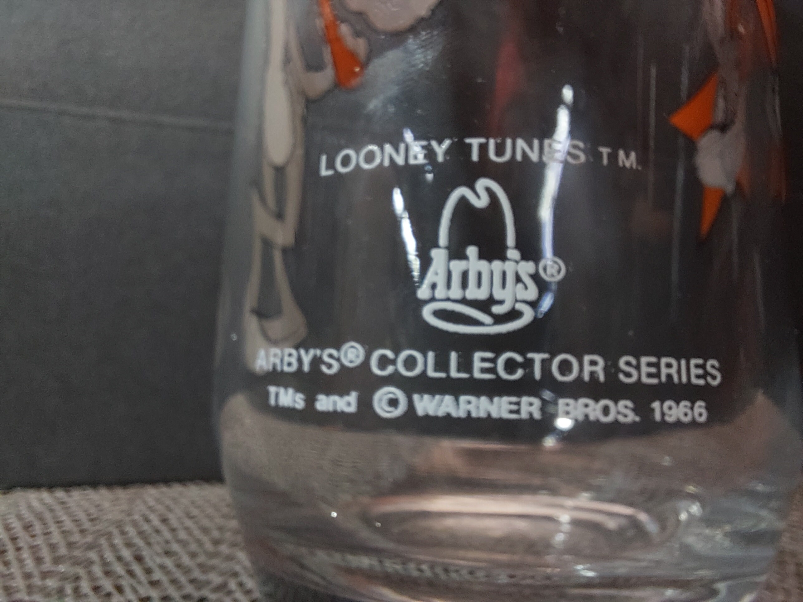 Vintage 1966 Looney Tunes Arby's Collector Series Promotional Glasses ...