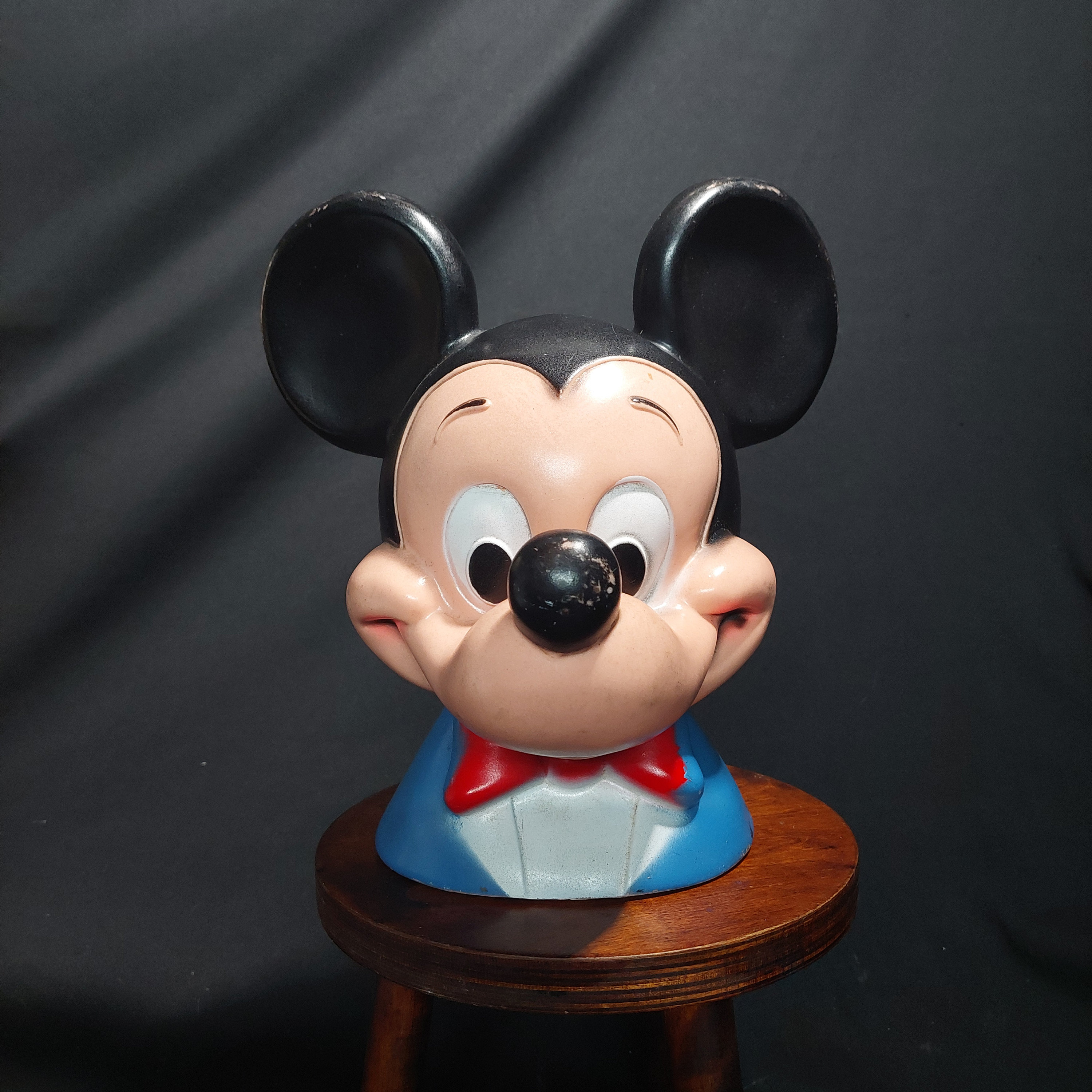 1971年　ドナルド貯金箱　ビンテージPLAY PAL PLASTICS Vintage 1971 Play Pal Plastics Mickey Mouse Piggy Bank