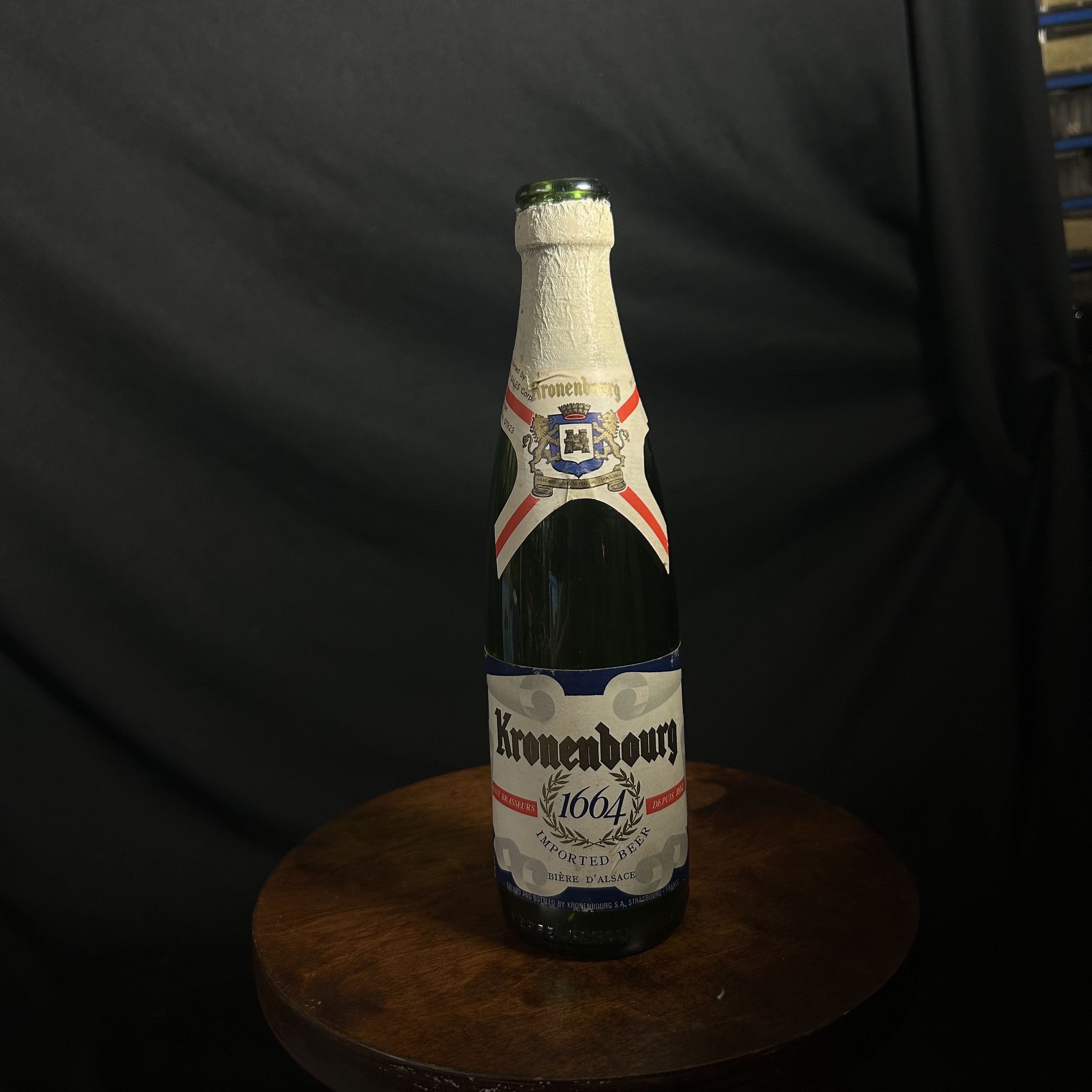 Vintage 1970s-1980s 11 Oz Kronenbourg Imported Beer, Kronenbourg