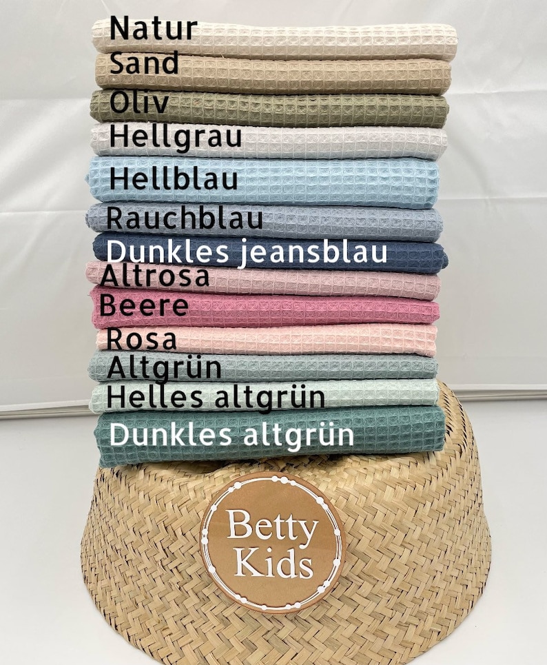 Babydecke mit Name personalisiert, 13 Farben, Teddyfell, Schmusedecke, Kinderwagendecke, Kuscheldecke, Bild 2
