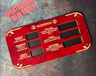 Weltenverschlinger - Magnetischer Segenstracker - Neuer Codex - 10te Edition 40k