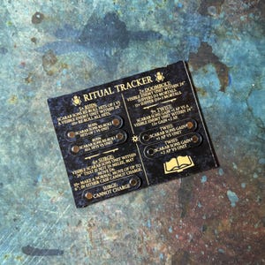 Skarabäus Söhne - Magnetischer Ritualtracker - 10th Edition 40k