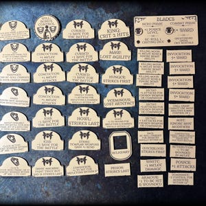 Vampiric Dynasties AoS 4th Edition Token Set
