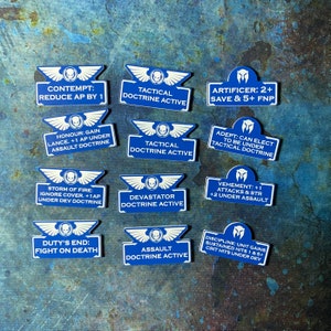 Battle Brothers - Gladius Detachment - 10th Edition 40k Token Set