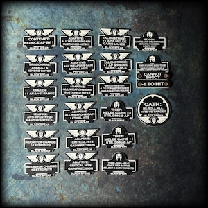 Battle Brothers - Xeno Hunters-  10th Edition 40k Token Set