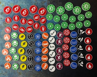 MCP Superhero Crisis Token Set