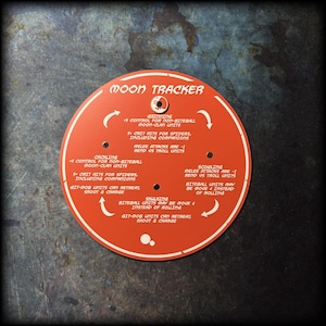 Gloomy Gits Moon Tracker - Krigsspels-tokenset – Tillbehör till miniatyrspel för fantasybord