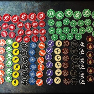 MCP Superhero Crisis Token Set